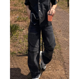 BALENCIAGA 발렌시아가 슈퍼 디테일 흑청 팬츠
