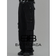 BALENCIAGA 발렌시아가 데님 와이드 클립 카고 팬츠