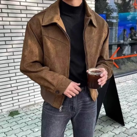 LOROPIANA 로로피아나 스웨이드 자켓 2COLOR
