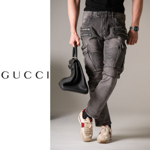 GUCCI 구찌 X 파리엔 발 한정판 청바지 2COLOR