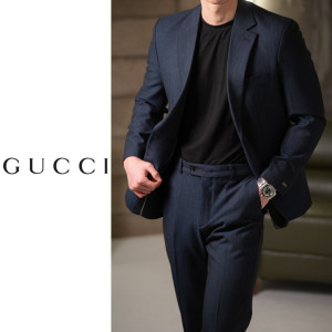 GUCCI 구찌 기본정장 에메랄드 네이비 정장