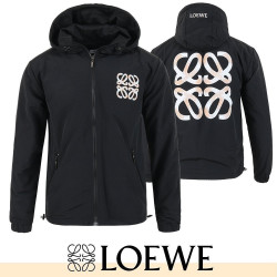 LOEWE 로에베 아나그램 빈티지 로고 윈드 자켓