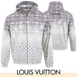 LOUIS VUITTON 루이비통 투톤 그라데이션 원드 자켓