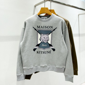 MAISON KITSUNE 메종키츠네 컬리지 폭스 맨투맨