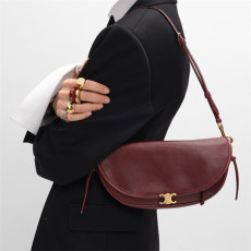 CELINE 셀린느 하프 문 스몰 숄더백 103737 2COLOR