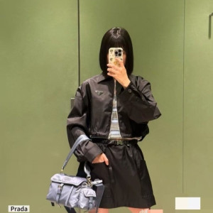 PRADA 프라다 카라 자켓