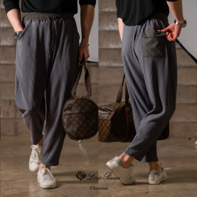 LOROPIANA 로로피아나 피터 플리츠 스판배기 팬츠 4COLOR