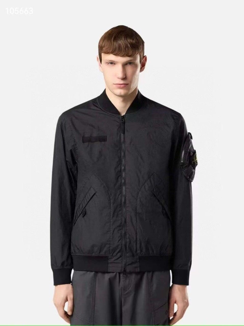 STONE ISLAND 스톤아일랜드 멤브라나 3L 봄버 자켓 2COLOR