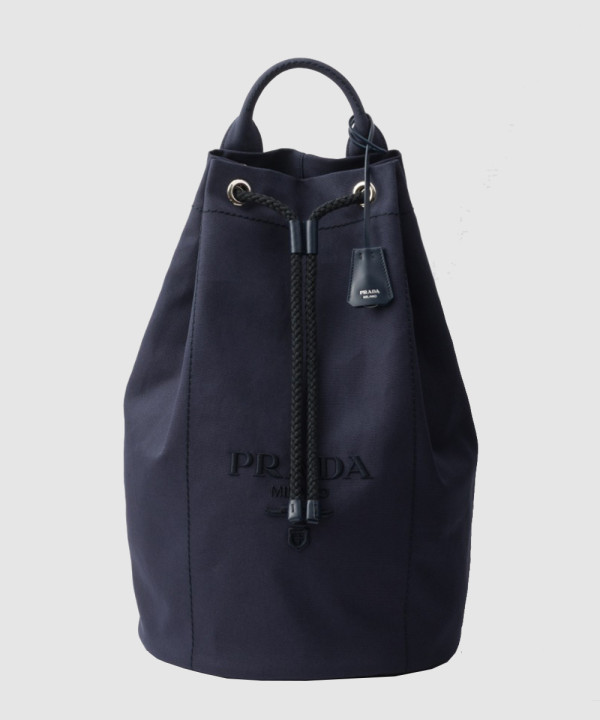 PRADA 프라다 캔버스 드로스트링 더플백 2VY011