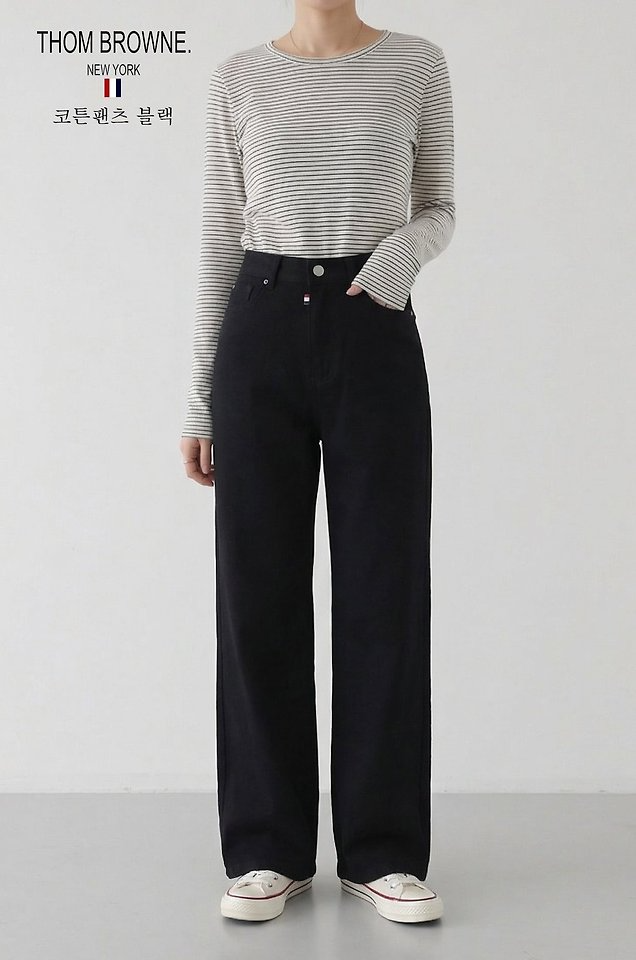 THOM BROWNE 톰브라운 코튼팬츠 2COLOR