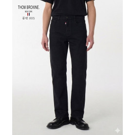 THOM BROWNE 톰브라운 슬림 일자 청바지(805)