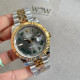 ROLEX 로렉스 데이저스트 그레이 윔블던 로만 다이얼 RG 콤비 V2버전 텅스텐 41mm 126331
