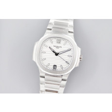 PATEK PHILIPPE 파텍필립 노틸러스 화이트 다이얼 SS 브레이슬릿 35mm 7118