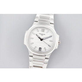 PATEK PHILIPPE 파텍필립 노틸러스 화이트 다이얼 SS 브레이슬릿 35mm 7118