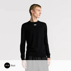 DIOR 디올 파리 라벨 크루넥 니트