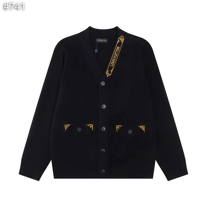 LOUIS VUITTON 루이비통 엠브로이더드 시그니처 가디건