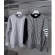 THOM BROWNE 톰브라운  스트라이프 캐시미어 니트