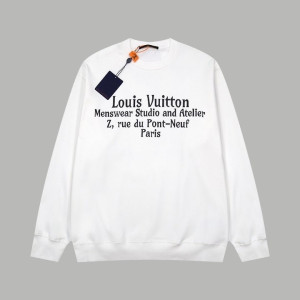 LOUIS VUITTON 루이비통 레더 빈티지로고 맨투맨