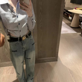 MIUMIU 미우미우 청바지(벨트포함)